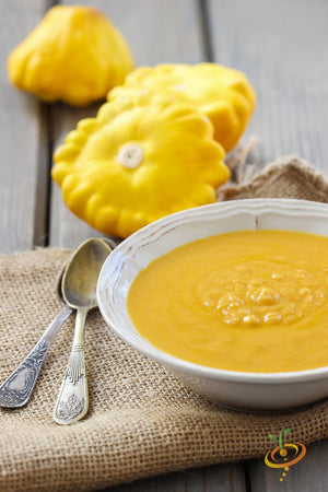 Squash (Summer) - Scallop, Golden Bush.